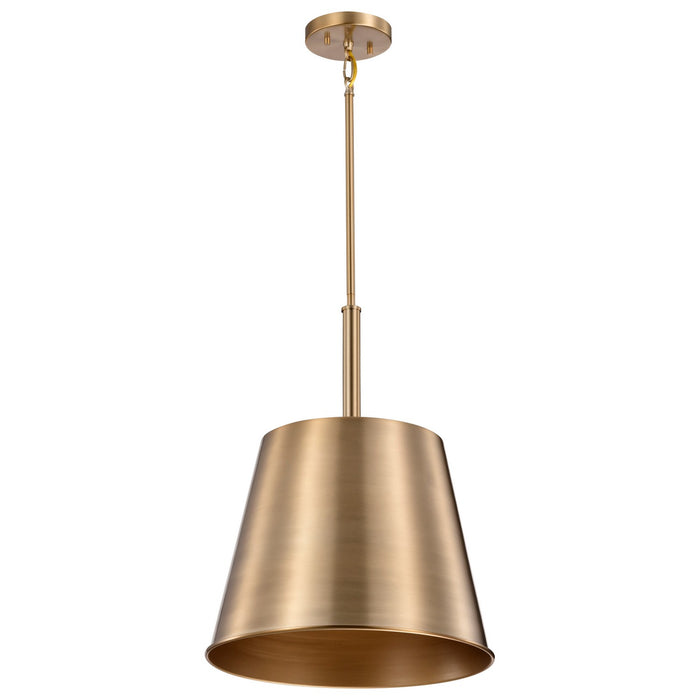 Nuvo Lighting 60-7938 One Light Pendant, Burnished Brass / Gold