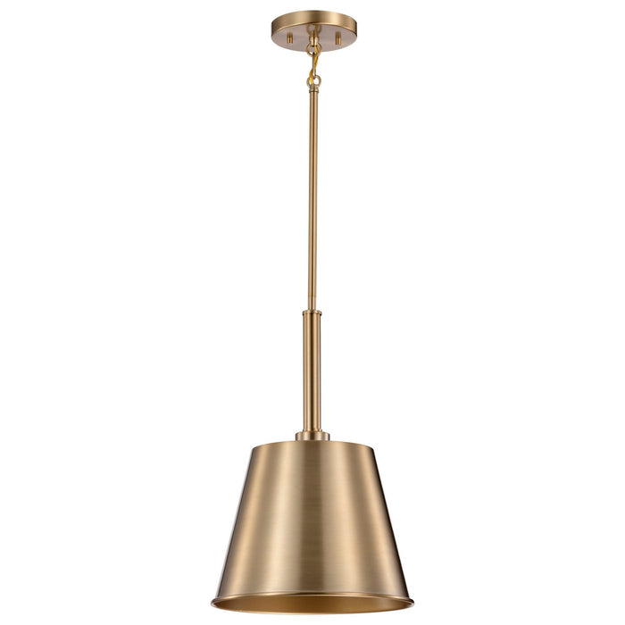 Nuvo Lighting 60-7939 One Light Pendant, Burnished Brass / Gold