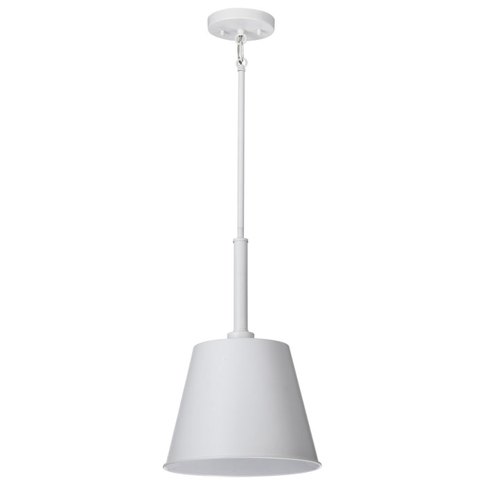 Nuvo Lighting 60-7949 One Light Pendant, Matte White