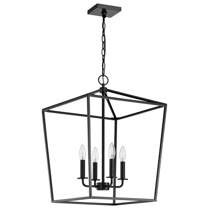 Nuvo Lighting 60-7951 Four Light Pendant, Dark Bronze