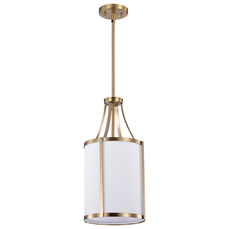 Nuvo Lighting 60-7961 One Light Pendant, Burnished Brass