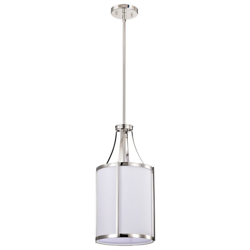 Nuvo Lighting 60-7971 One Light Pendant, Polished Nickel