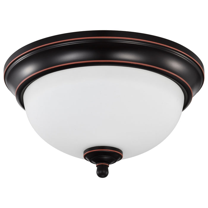 Nuvo Lighting 62-1557 LED Flush Mount, Mahogany Bronze