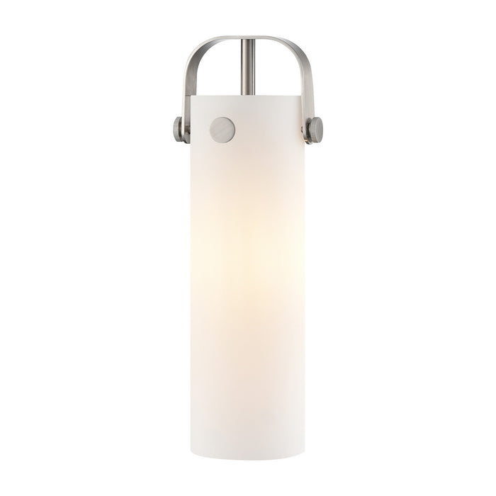 Innovations G423-12WH Shade, Cased Matte White Pilaster II