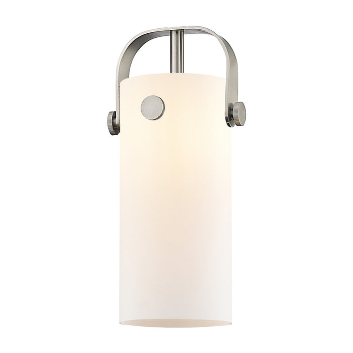 Innovations G423-7WH Shade, Cased Matte White Pilaster II