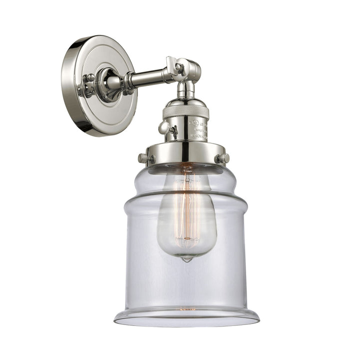Innovations 203SW-PN-G182-LED LED Wall Sconce, Polished Nickel