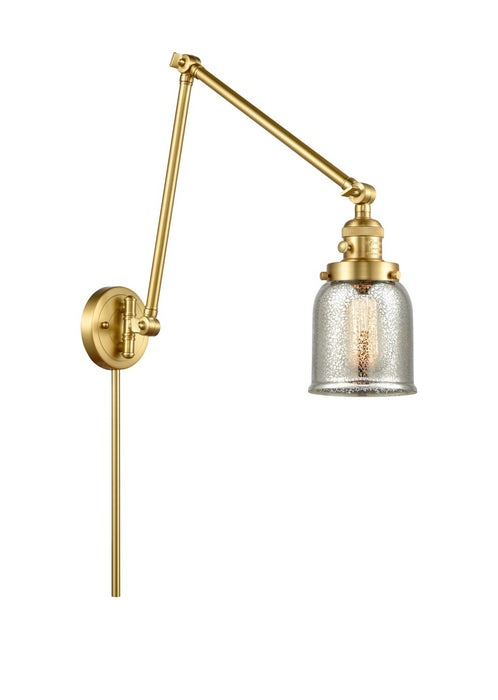 Innovations 238-SG-G58 One Light Swing Arm Lamp, Satin Gold