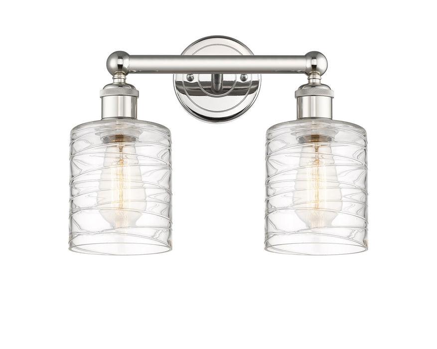 Innovations 616-2W-PN-G1113 Two Light Bath Vanity, Polished Nickel