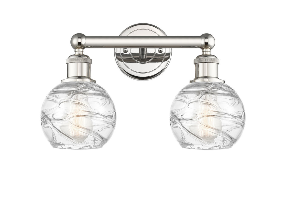 Innovations 616-2W-PN-G1213-6 Two Light Bath Vanity, Polished Nickel