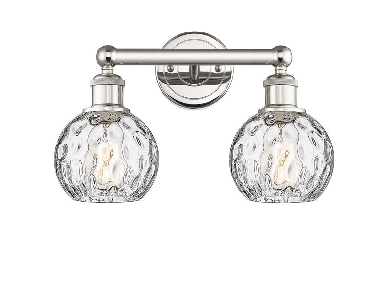 Innovations 616-2W-PN-G1215-6 Two Light Bath Vanity, Polished Nickel