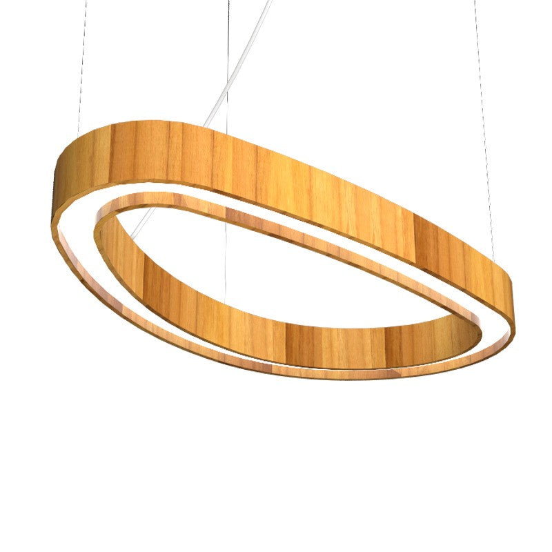 Accord Lighting 1330LED.12 LED Pendant, Teak