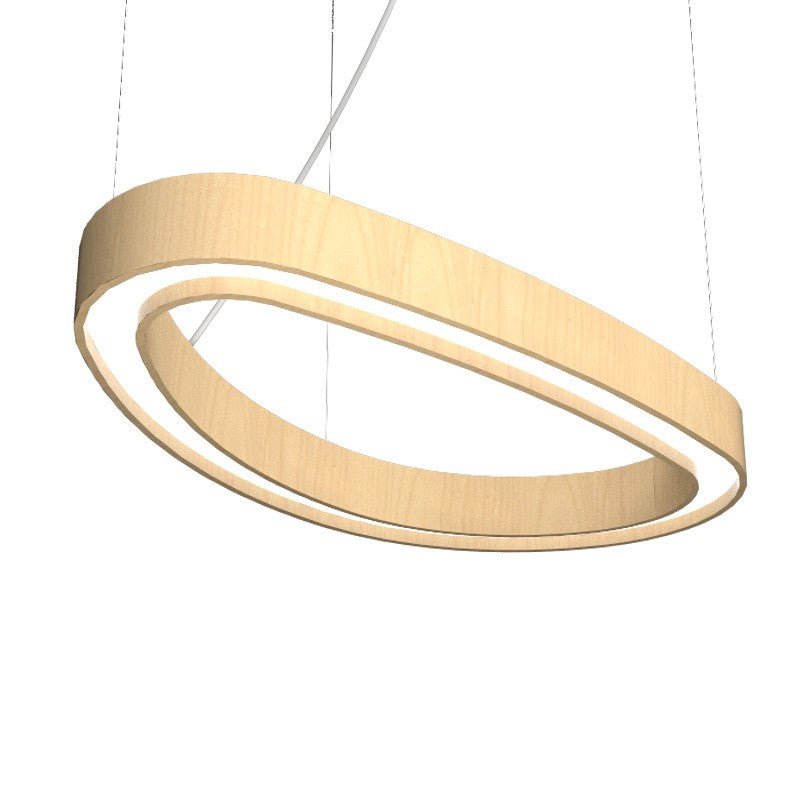 Accord Lighting 1332LED.34 LED Pendant, Maple