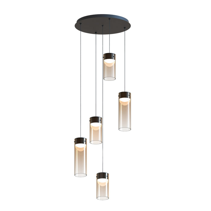 ET2 E21185-05GM LED Pendant, Gunmetal