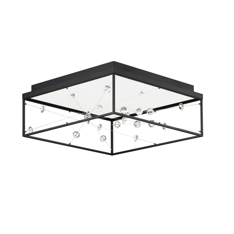 ET2 E21250-20BK LED Flush Mount, Black