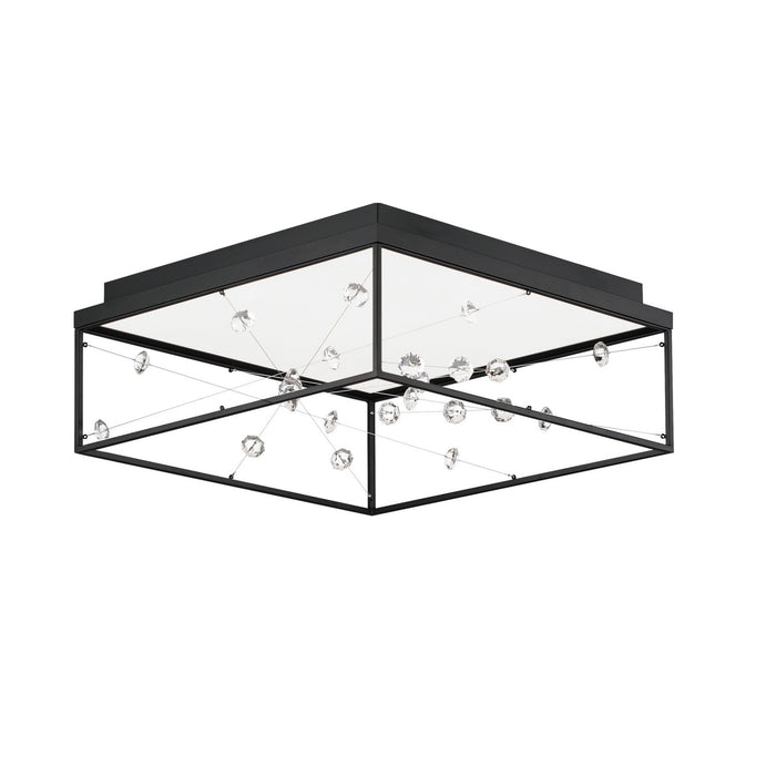 ET2 E21250-20BK LED Flush Mount, Black