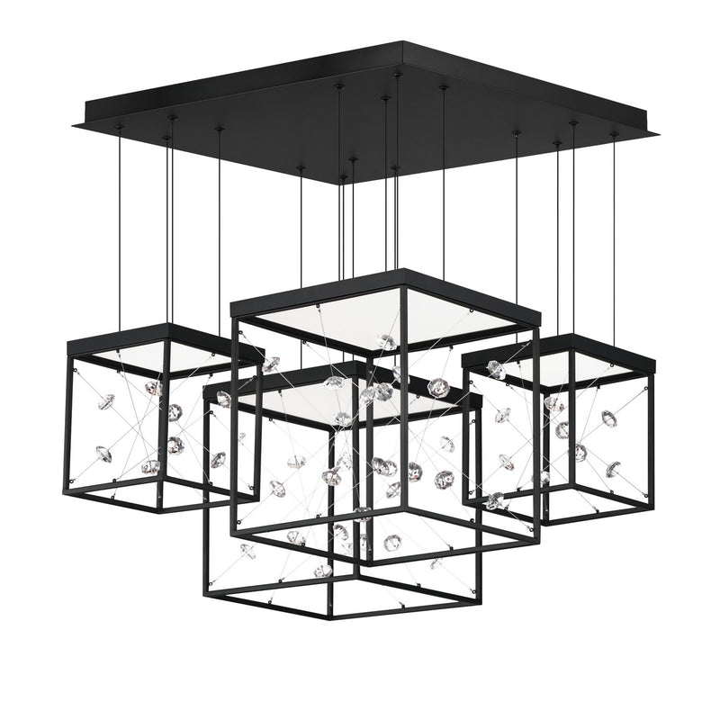 ET2 E21254-20BK LED Pendant, Black