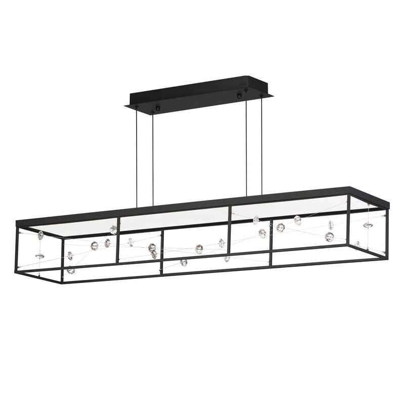 ET2 E21256-20BK LED Linear Pendant, Black