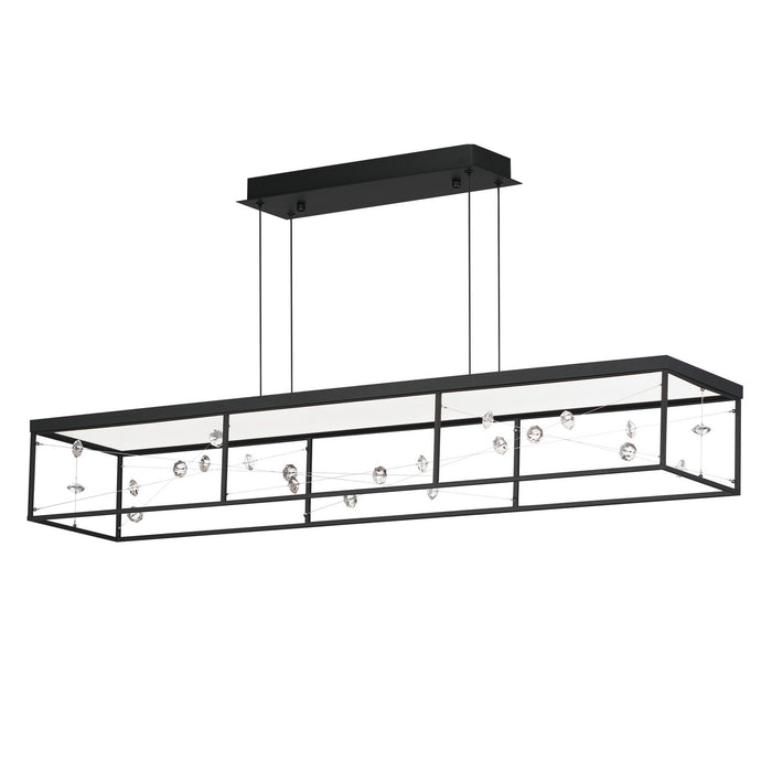 ET2 E21256-20BK LED Linear Pendant, Black
