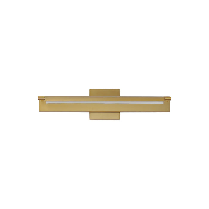 ET2 E21392-NAB LED Wall Sconce, Natural Aged Brass