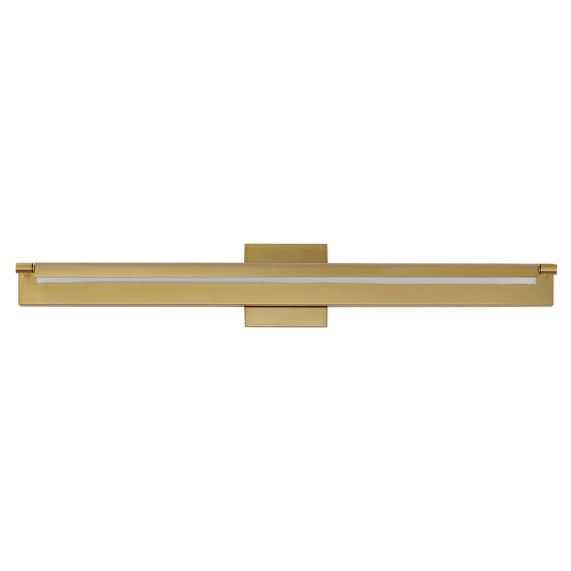 ET2 E21393-NAB LED Wall Sconce, Natural Aged Brass