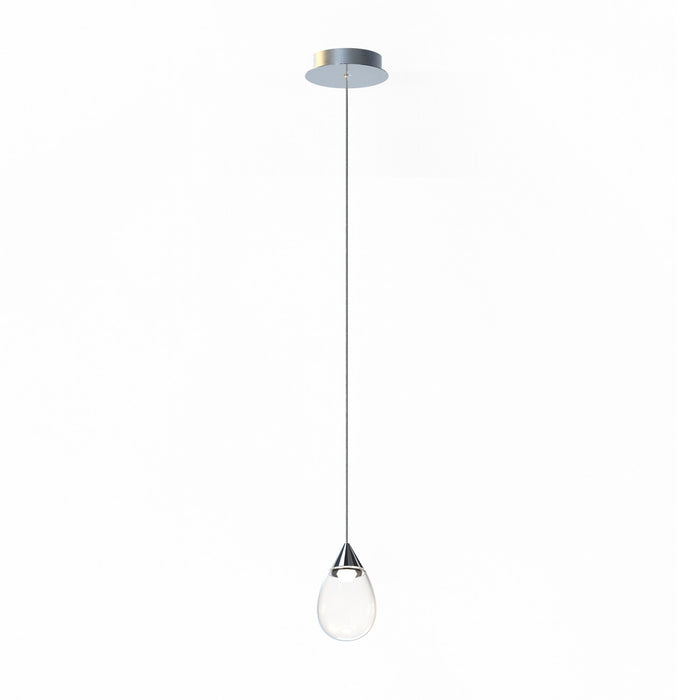 ET2 E21561-18PC LED Mini Pendant, Polished Chrome