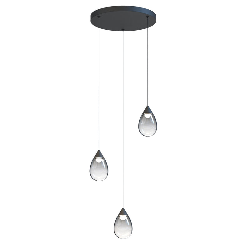 ET2 E21563-142BK LED Pendant, Black