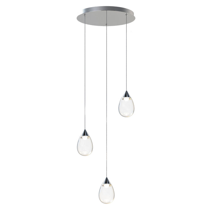 ET2 E21563-18PC LED Pendant, Polished Chrome