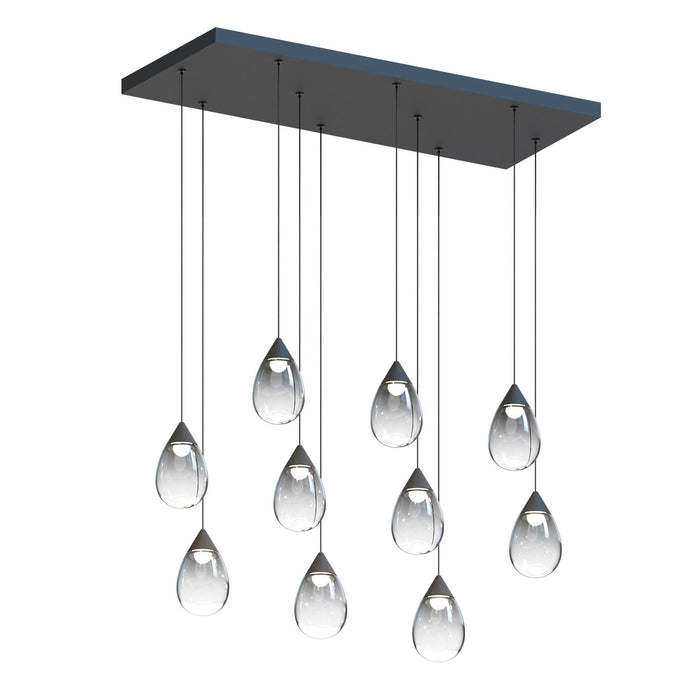 ET2 E21566-142BK LED Linear Pendant, Black