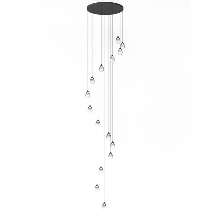 ET2 E21569-142BK LED Pendant, Black