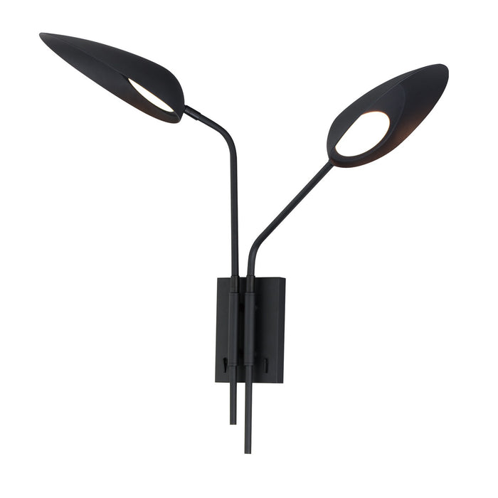 ET2 E24092-BK LED Wall Sconce, Black