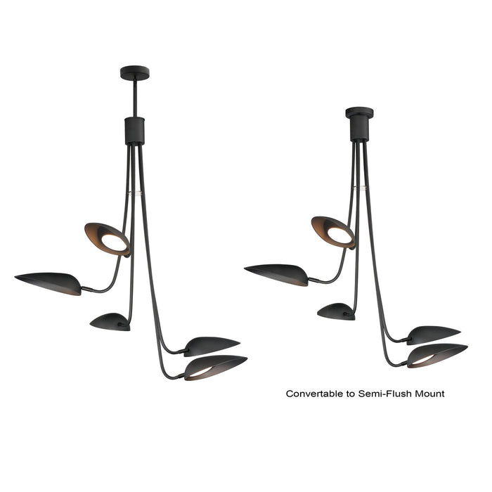 ET2 E24095-BK LED Pendant, Black