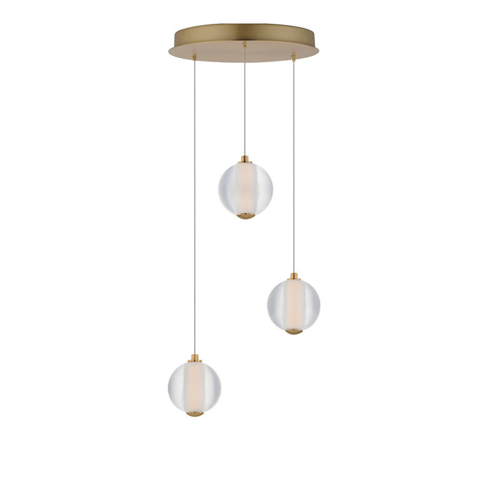ET2 E24643-144GLD LED Pendant, Gold