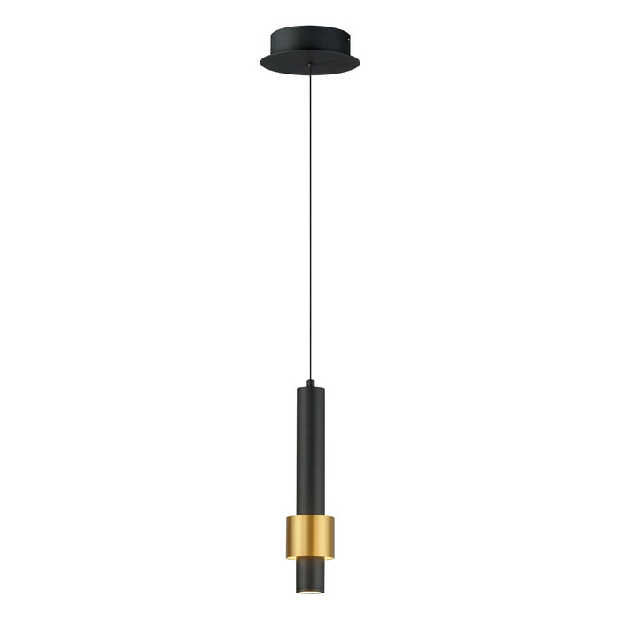 ET2 E24751-BKGLD LED Pendant, Black / Gold