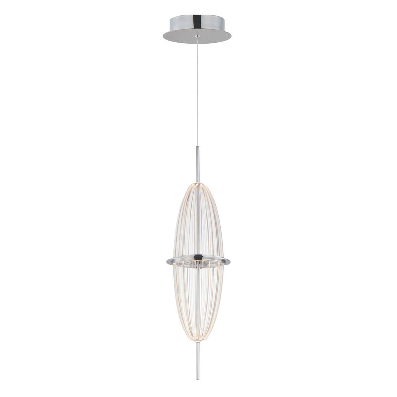 ET2 E24891-133PC LED Pendant, Polished Chrome