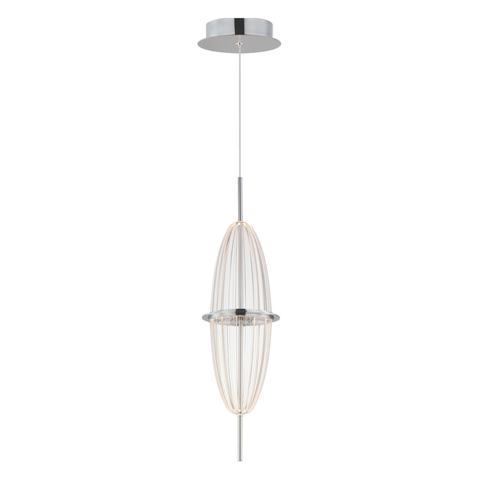 ET2 E24891-133PC LED Pendant, Polished Chrome