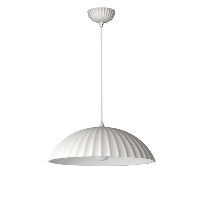 ET2 E25142-CHK LED Pendant, Chaulk White