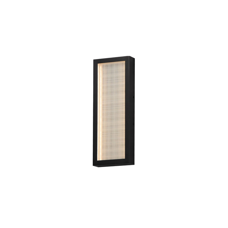 ET2 E30221-99BK LED Bath Vanity, Black