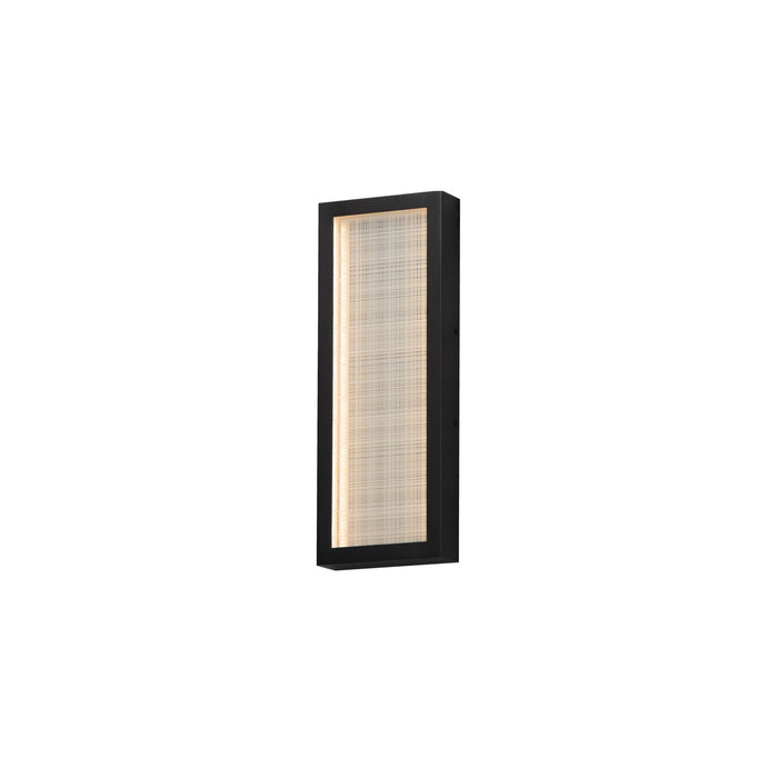 ET2 E30221-99BK LED Bath Vanity, Black