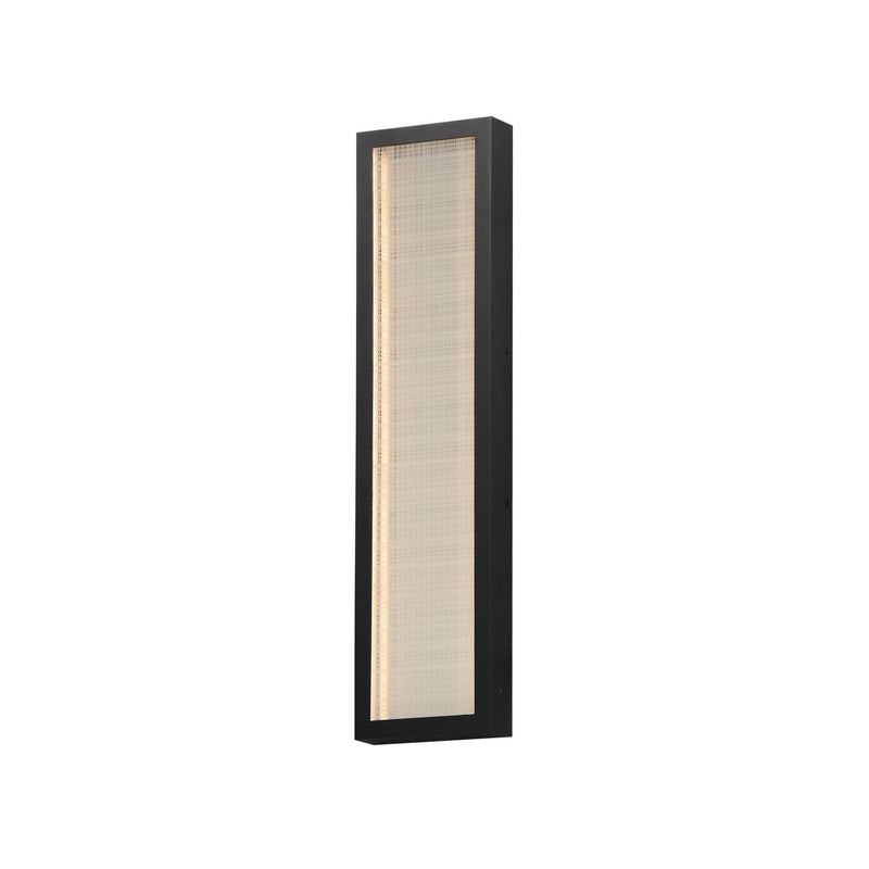ET2 E30222-99BK LED Bath Vanity, Black