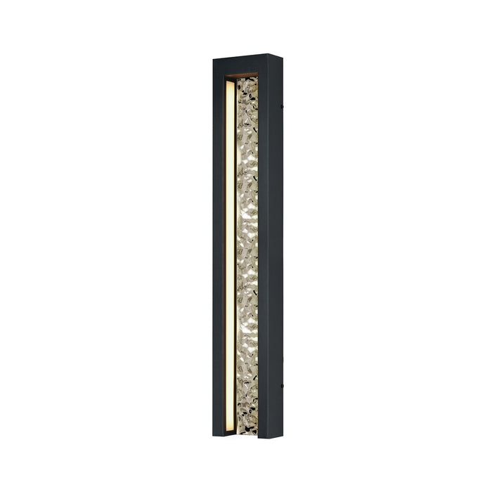 ET2 E30283-125BK LED Outdoor Wall Sconce, Black