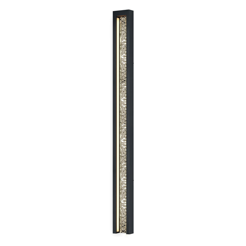 ET2 E30285-125BK LED Outdoor Wall Sconce, Black
