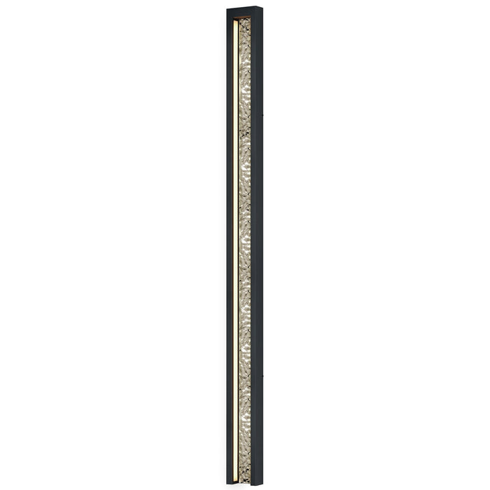 ET2 E30286-125BK LED Outdoor Wall Sconce, Black