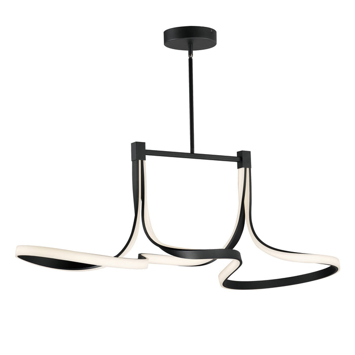 ET2 E30668-BK LED Linear Pendant, Black