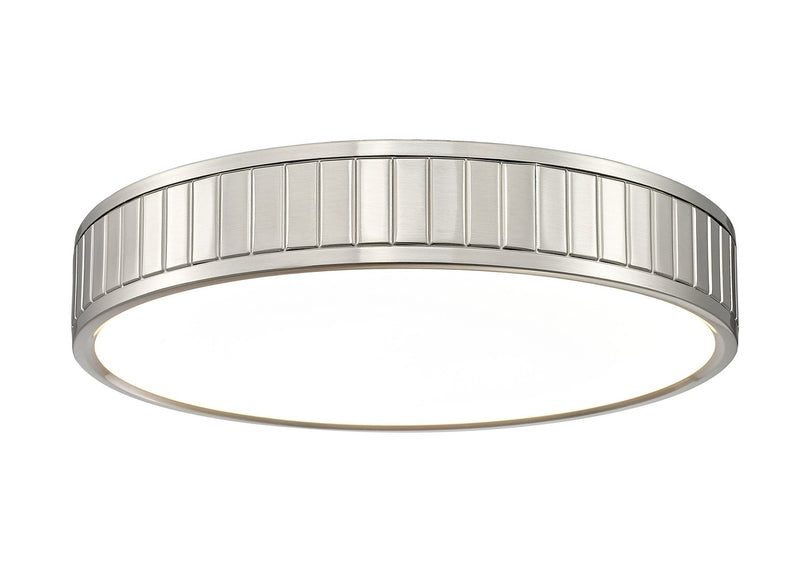Z-Lite 1005F16-BN-LED LED Flush Mount, Brushed Nickel