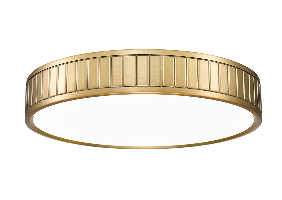 Z-Lite 1005F16-MGLD-LED LED Flush Mount, Modern Gold