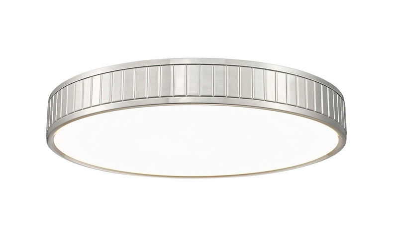 Z-Lite 1005F20-BN-LED LED Flush Mount, Brushed Nickel