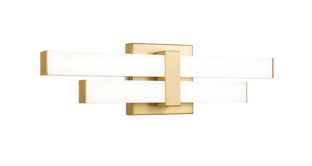 Z-Lite 1008-18W-MGLD-LED LED Vanity, Modern Gold