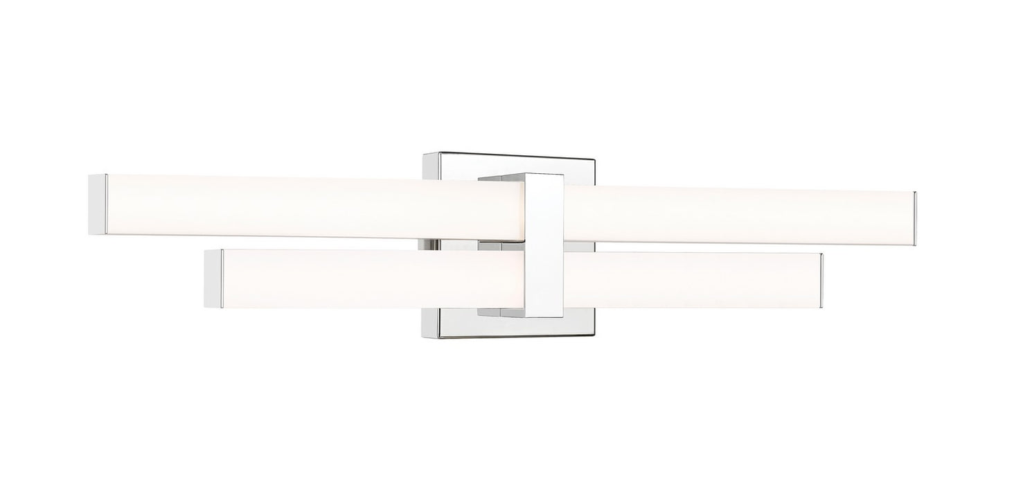 Z-Lite 1008-25W-CH-LED LED Vanity, Chrome