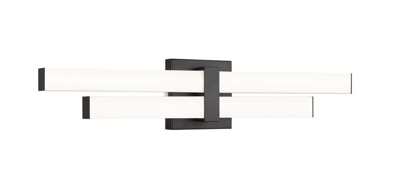 Z-Lite 1008-25W-MB-LED LED Vanity, Matte Black