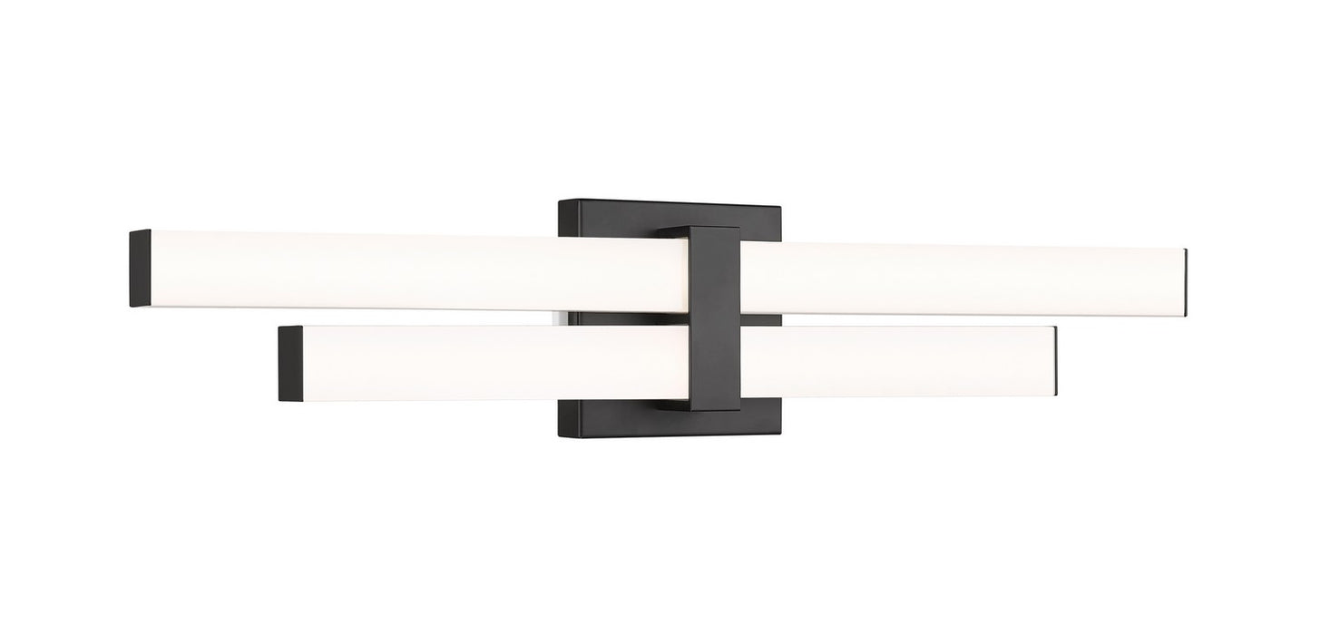 Z-Lite 1008-25W-MB-LED LED Vanity, Matte Black